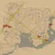 A user made map showing the different headings of each compass.